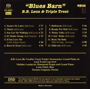 SACD B.B. Leon & Triple Treat: "Blues Barn"