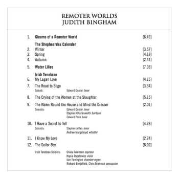 CD BBC Singers: Remoter Worlds, Choral Music By Judith Bingham