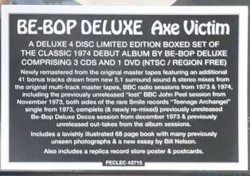 3CD/DVD/Dobozkészlet Be Bop Deluxe: Axe Victim LTD