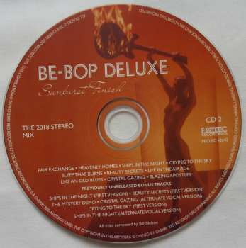 3CD/DVD/Dobozkészlet Be Bop Deluxe: Sunburst Finish LTD | DLX