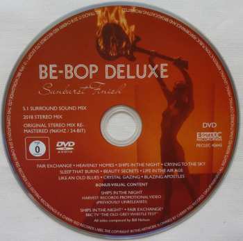 3CD/DVD/Dobozkészlet Be Bop Deluxe: Sunburst Finish LTD | DLX