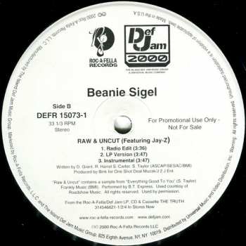 LP Beanie Sigel: Remember Them Days / Raw & Uncut