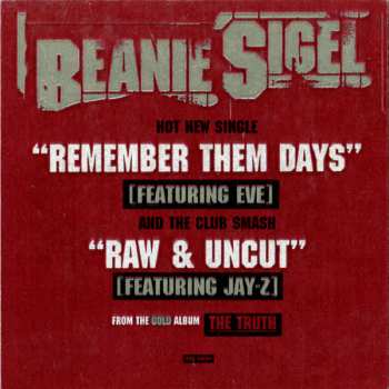 LP Beanie Sigel: Remember Them Days / Raw & Uncut