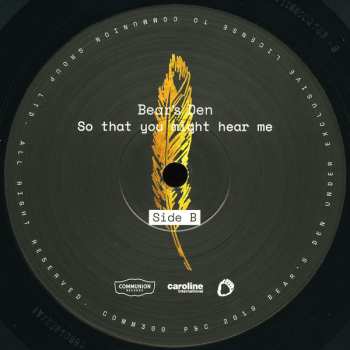 LP Bear's Den: So That You Might Hear Me