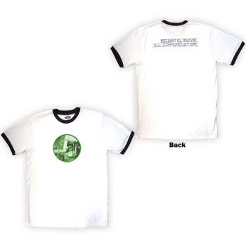 Merch Beastie Boys: The Beastie Boys Unisex Ringer T-shirt: Record Label (white) (back Print) (small) S