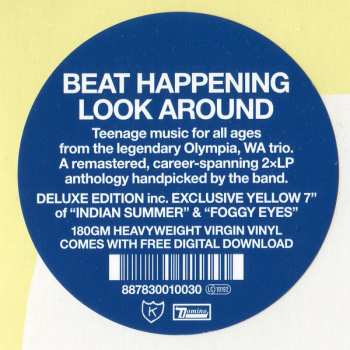 2LP/SP Beat Happening: Look Around CLR | DLX