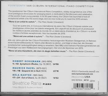 CD Beatrice Rana: Silver Medalist, Fourteenth Van Cliburn International Piano Competition