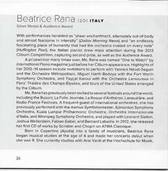 CD Beatrice Rana: Silver Medalist, Fourteenth Van Cliburn International Piano Competition
