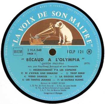 LP Gilbert Bécaud: Bécaud À L'Olympia