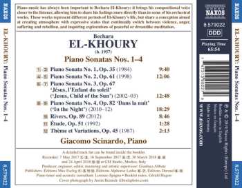 CD Giacomo Scinardo: Piano Sonatas Nos. 1 – 4