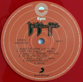 LP Beck, Bogert & Appice: Beck, Bogert & Appice LTD | NUM | CLR