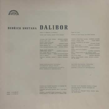 3LP/Dobozkészlet Bedřich Smetana: Dalibor (3xLP + BOX) MONO