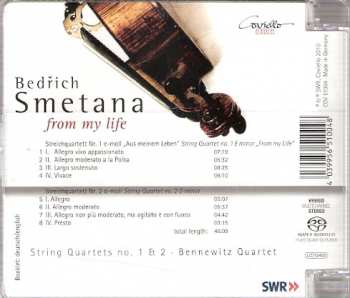SACD Bedřich Smetana: From My Life - String Quartets No. 1 & 2