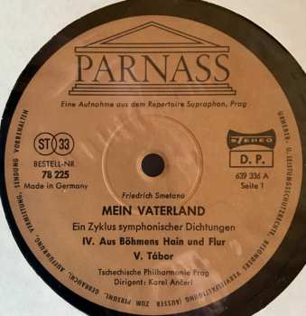 2LP Bedřich Smetana: Mein Vaterland