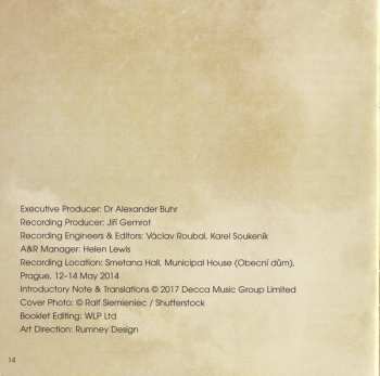 CD The Czech Philharmonic Orchestra: Má Vlast