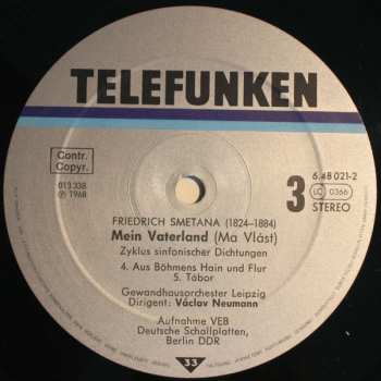 2LP Václav Neumann: Mein Vaterland - My Country