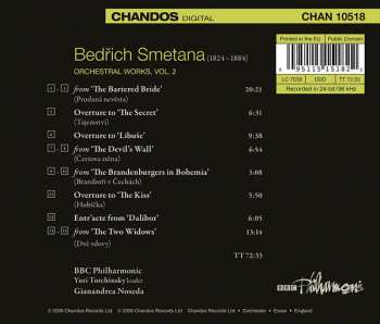 CD Bedřich Smetana: Orchestral Works, Vol.2 - Bartered Bride / The Two Widows Etc.