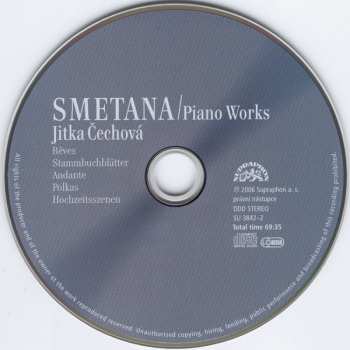 CD Bedřich Smetana: Smetana: Piano Works II
