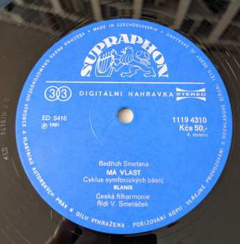 10LP/Dobozkészlet Bedřich Smetana: Souborné Dílo = Complete Works 1