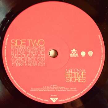 LP Madonna: Bedtime Stories