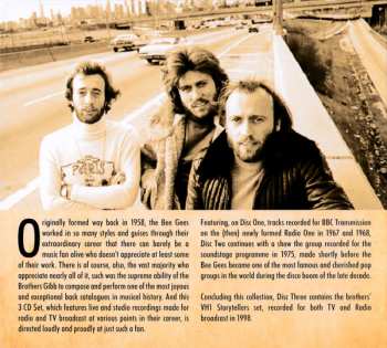 3CD Bee Gees: Transmission Impossible (Legendary Radio Broadcasts From The 1960s - 1990s)