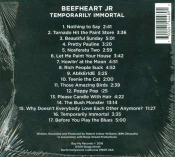 CD Beefheart Jr.: Temporarily Immortal