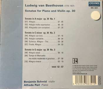 CD Ludwig van Beethoven: Sonatas For Piano And Violin Op. 30