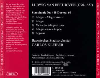 CD Ludwig van Beethoven: Symphonie Nr.4 - Live Recording