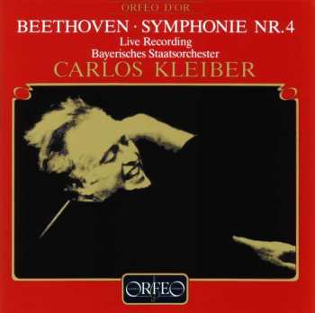 CD Ludwig van Beethoven: Symphonie Nr.4 - Live Recording