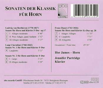 CD Ludwig van Beethoven: Sonaten Der Klassik Für Horn