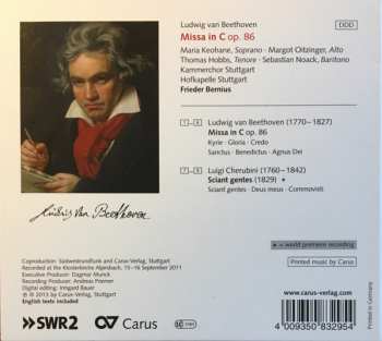 CD Ludwig van Beethoven: Missa In C Op. 86