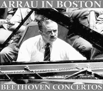CD Ludwig van Beethoven: Claudio Arrau At Tanglewood: Beethoven Piano Concertos 4 & 5 'Emperor'