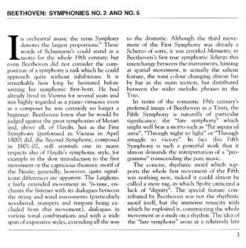 CD Ludwig van Beethoven: Symphonies No. 2 & No. 5