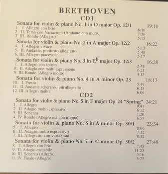 3CD/Dobozkészlet Ludwig van Beethoven: Collection Vol.11 :The 10 Sonatas For Violin And Piano . Live Performances Paris, 1962