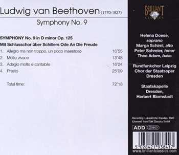CD Ludwig van Beethoven: Symphony No. 9