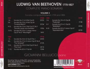 3CD Ludwig van Beethoven: Complete Piano Sonatas Volume 2
