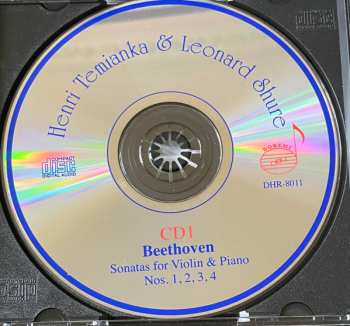 3CD/Dobozkészlet Ludwig van Beethoven: 10 Sonatas For Violin & Piano (Live At The Library Of Congress 1946)