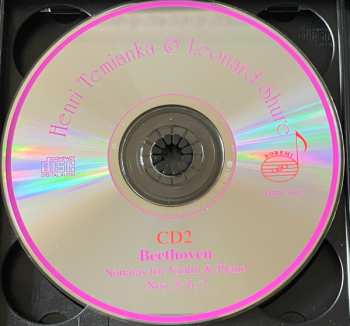 3CD/Dobozkészlet Ludwig van Beethoven: 10 Sonatas For Violin & Piano (Live At The Library Of Congress 1946)
