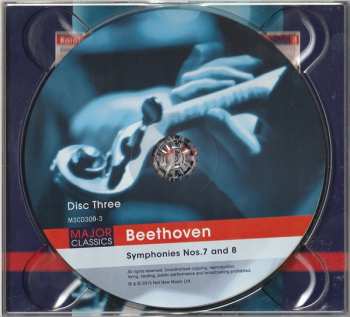 3CD Ludwig van Beethoven: Symphonies Nos. 1-4, 7 and 8
