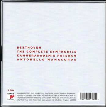 5CD/Dobozkészlet Ludwig van Beethoven: The Complete Symphonies
