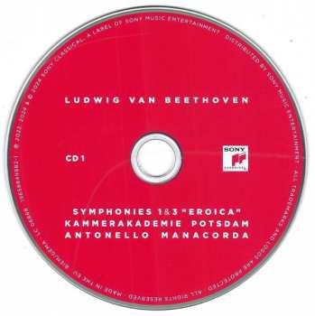 5CD/Dobozkészlet Ludwig van Beethoven: The Complete Symphonies