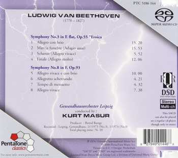 SACD Ludwig van Beethoven: Symphonies Nos. 3 & 8