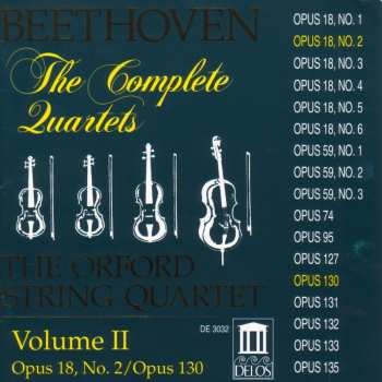 Album Ludwig van Beethoven: The Complete Quartets, Vol. II