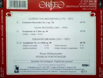 CD Ludwig van Beethoven: Leonoren-Ouvertüre No. 3 / Symphonie C-dur / Symphonie No. 4