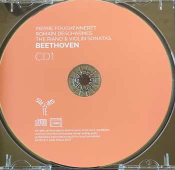 3CD/Dobozkészlet Ludwig van Beethoven: Complete Sonatas For Piano & Violin