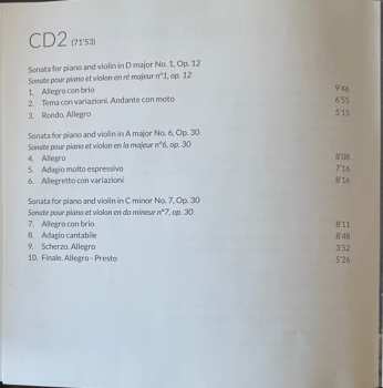 3CD/Dobozkészlet Ludwig van Beethoven: Complete Sonatas For Piano & Violin