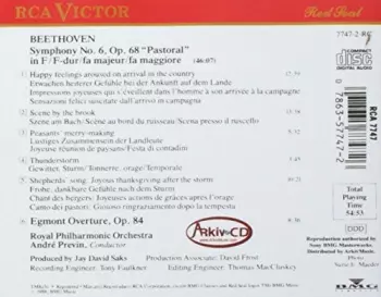 Ludwig van Beethoven: Symphony No. 6 "Pastoral"; Egmont Overture