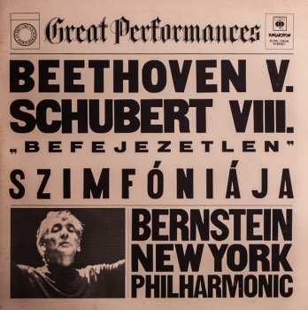 LP Ludwig van Beethoven: V. Szimfonia / VIII. Szimfonia "Befejezetlen"