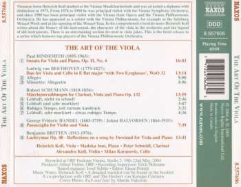 CD Robert Schumann: The Art Of The Viola