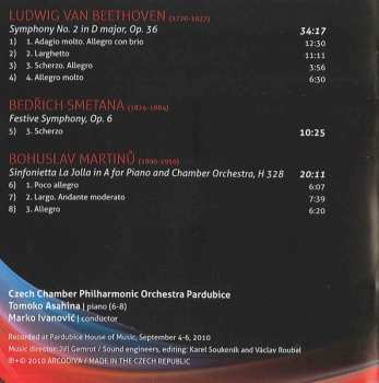 CD Bohuslav Martinů: Beethoven / Smetana / Martinů